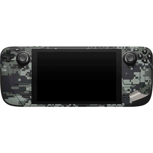 NHL Winnipeg Jets Camo Steam Deck Handheld Gaming Computer Skin
